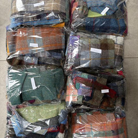 Harris tweed scraps & scrags