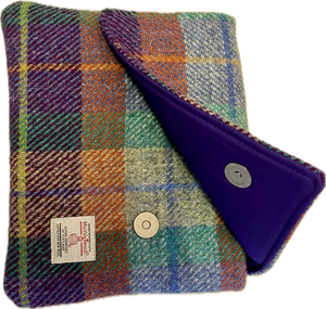 Custom fit Harris Tweed Bible cover / book cover - 30+ colours