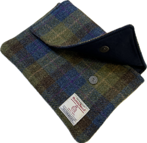 Custom fit Harris Tweed Bible cover / book cover - 30+ colours