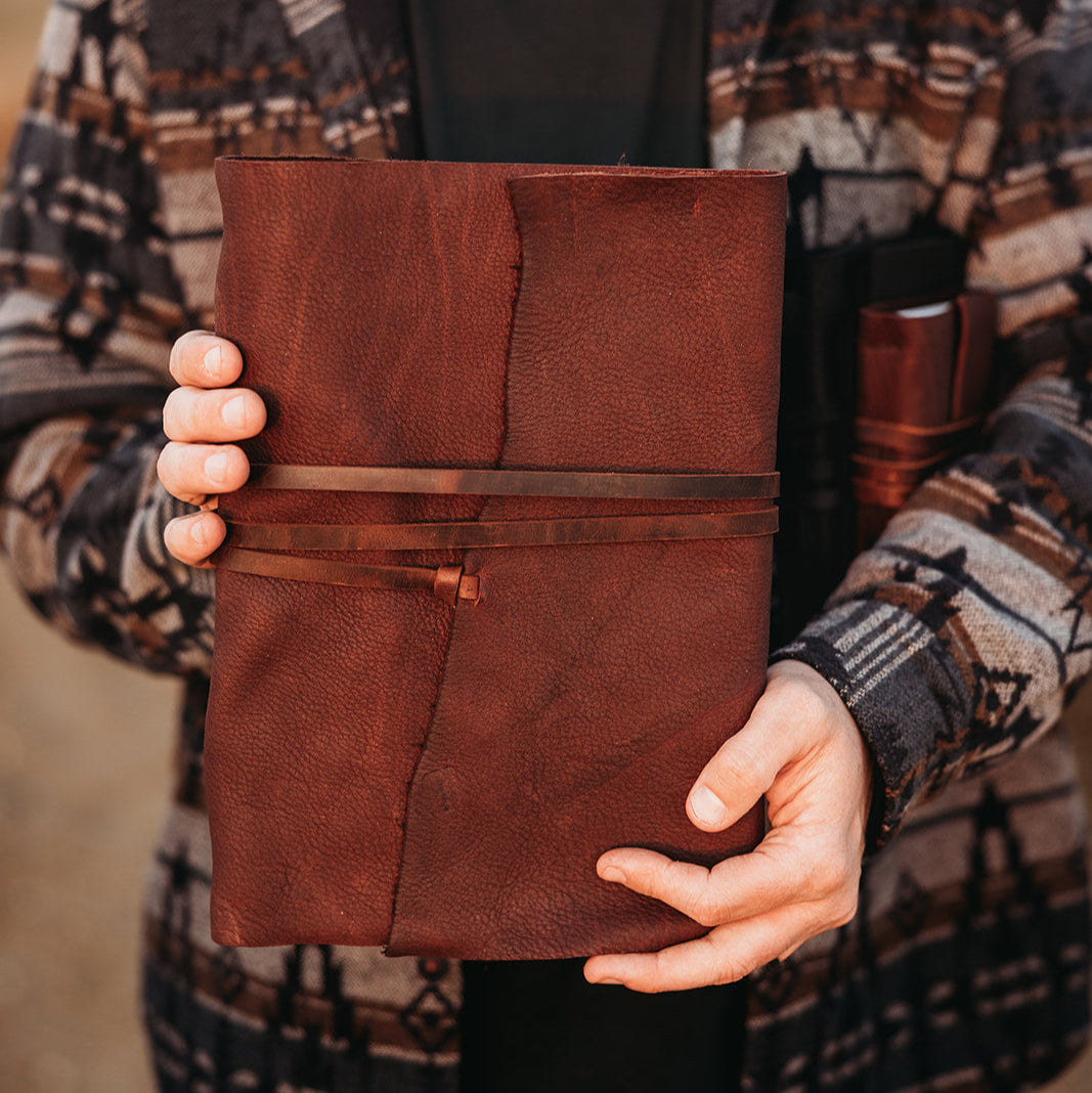 Reclaimed Saddlery Leather Journals