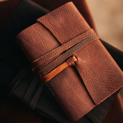 Reclaimed Saddlery Leather Journals