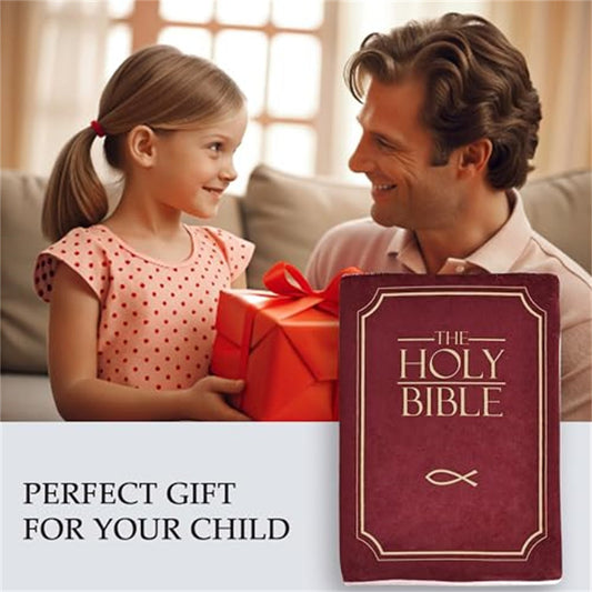 Plush Bible pillow for children