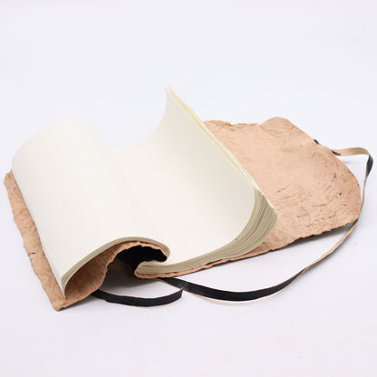 Rolled Leather Travel Notebook