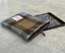 Harris Tweed Kindle Sleeve with loop closure.  30+ patterns to choose from