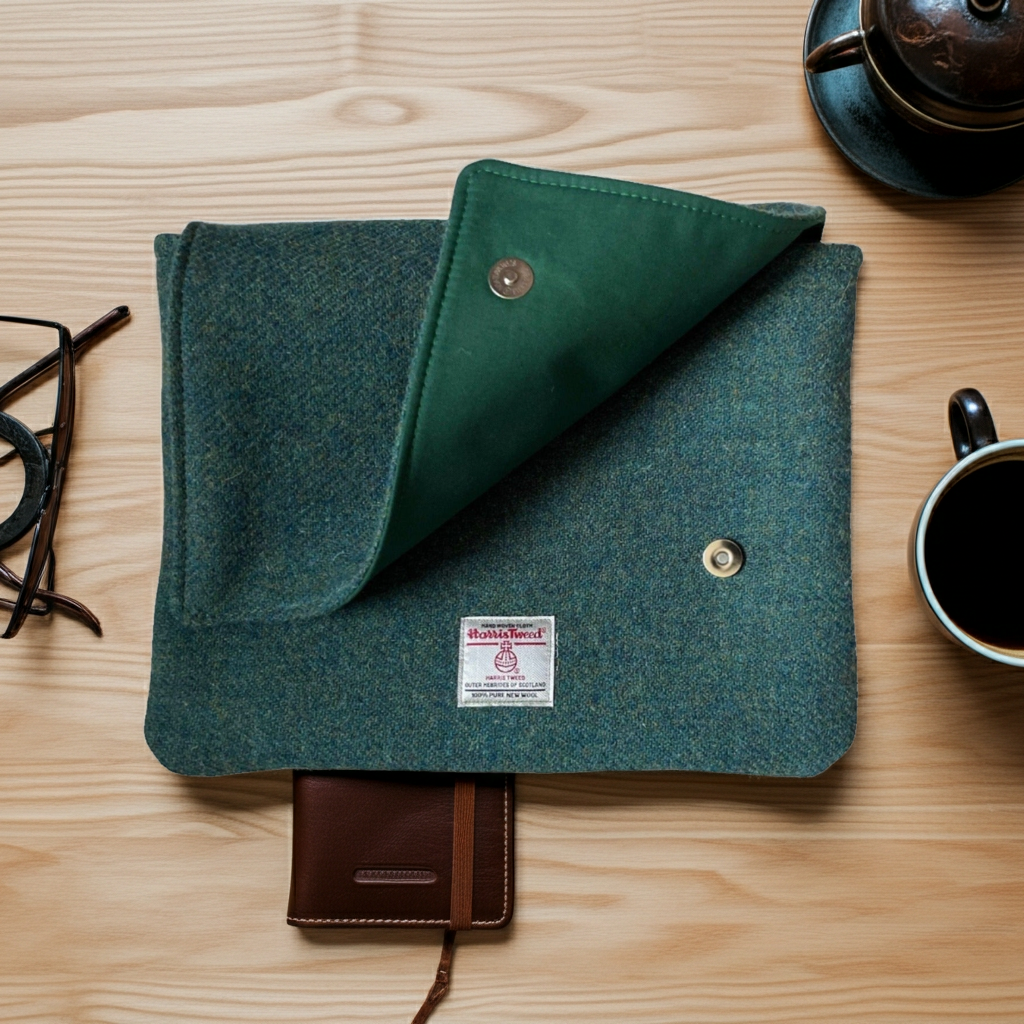 Custom fit Harris Tweed Bible covers