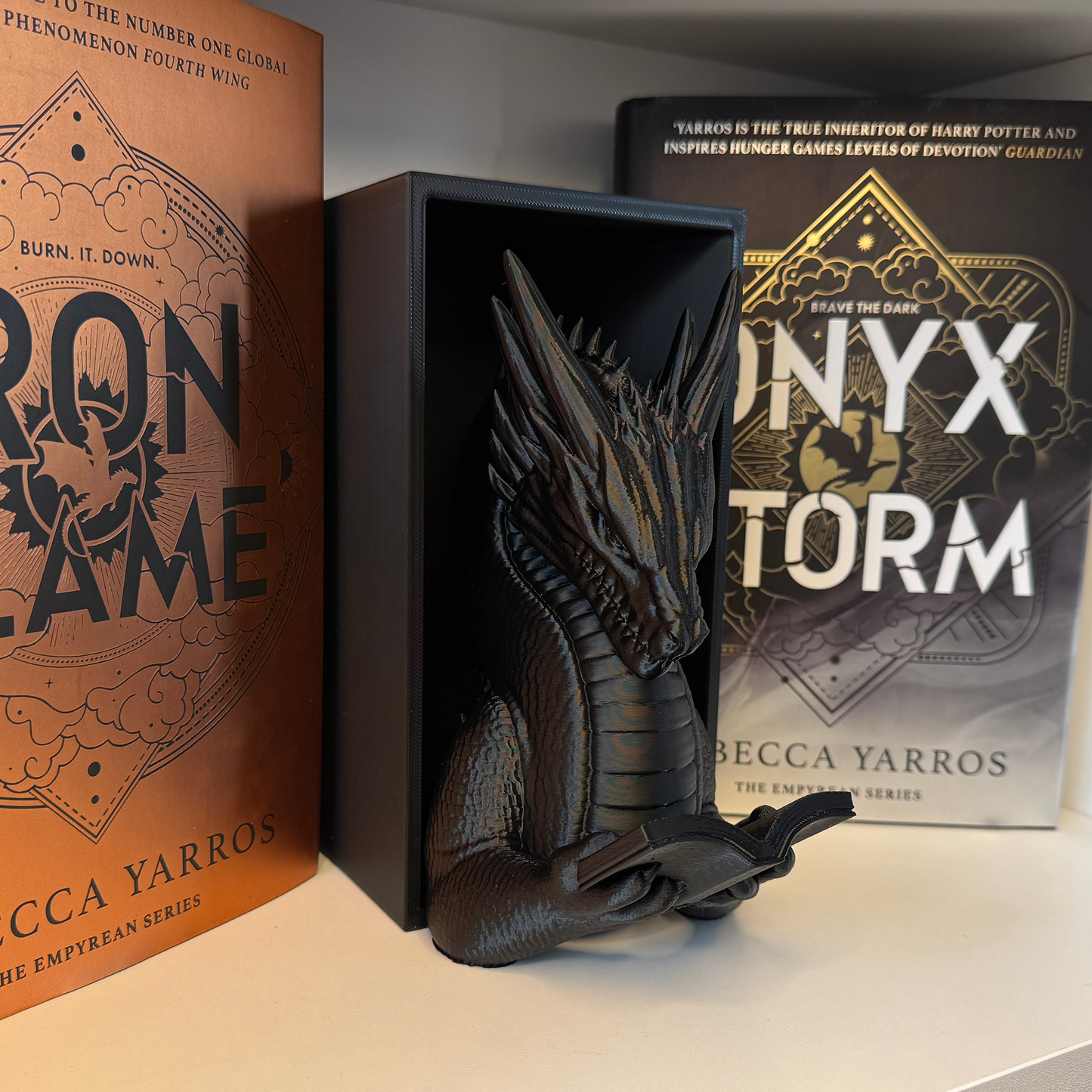 Dragon Book Nook & Bookend | Velaris & ACOTAR-Inspired