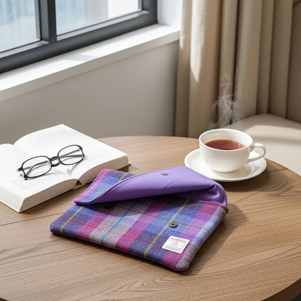 Custom fit Harris Tweed Bible covers