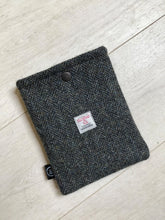 Harris Tweed Kindle Sleeve with snap fastener closure