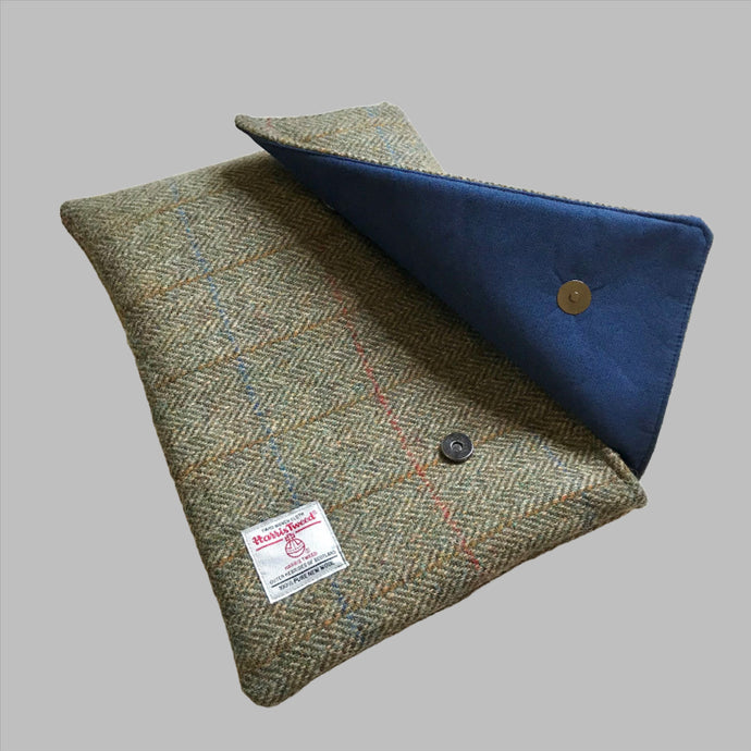 Custom fit Harris Tweed Bible cover / book cover - 30+ colours