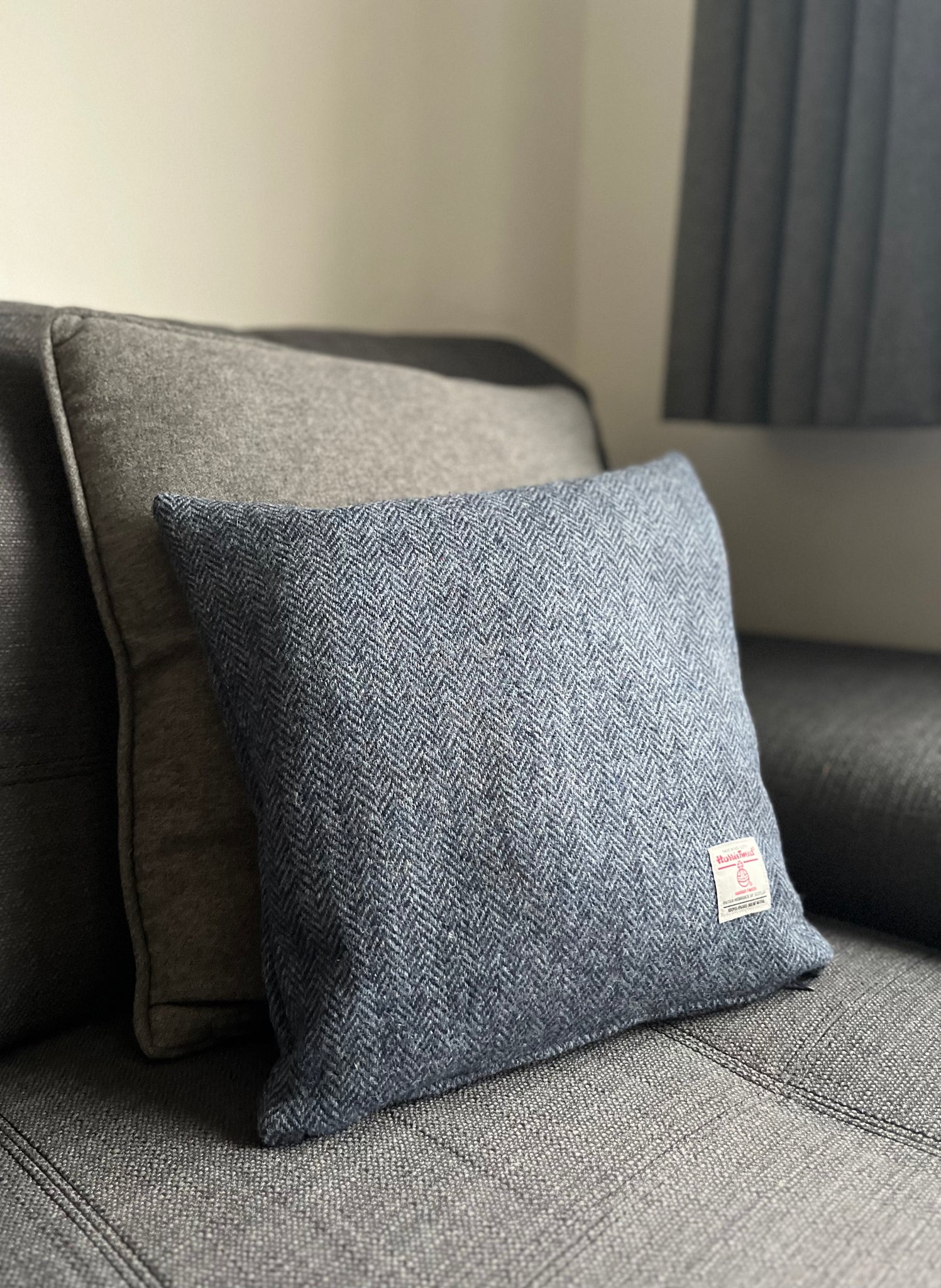 Grey tweed cushions online