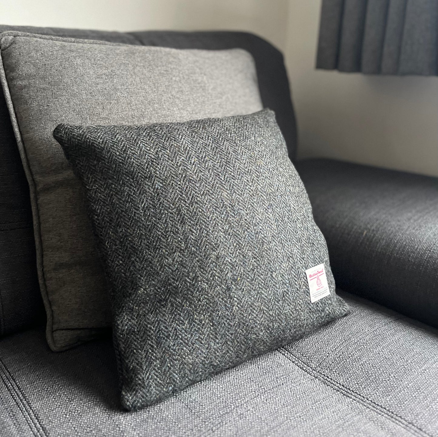 Harris Tweed cushion cover - 30+ colours