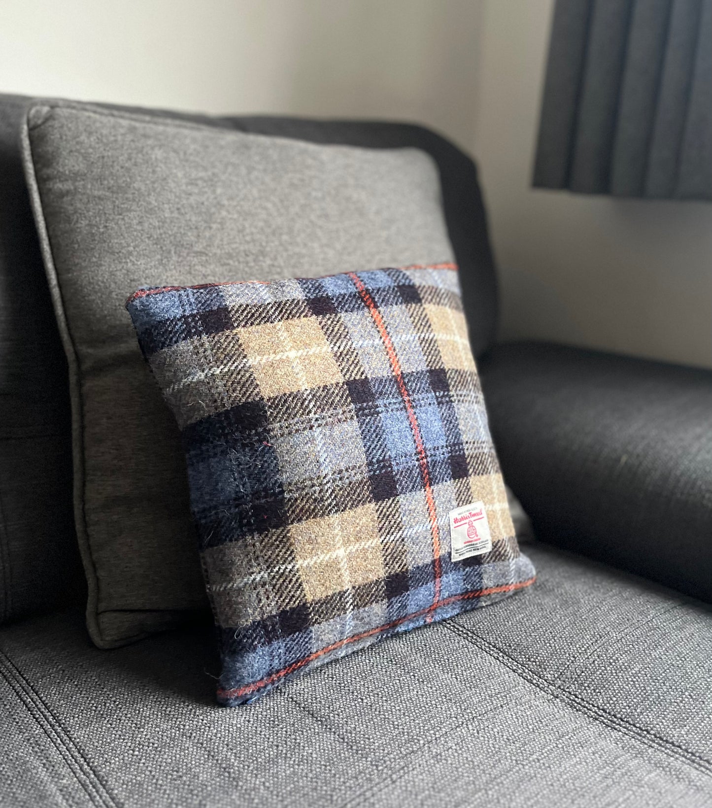 Harris Tweed cushion cover - 30+ colours