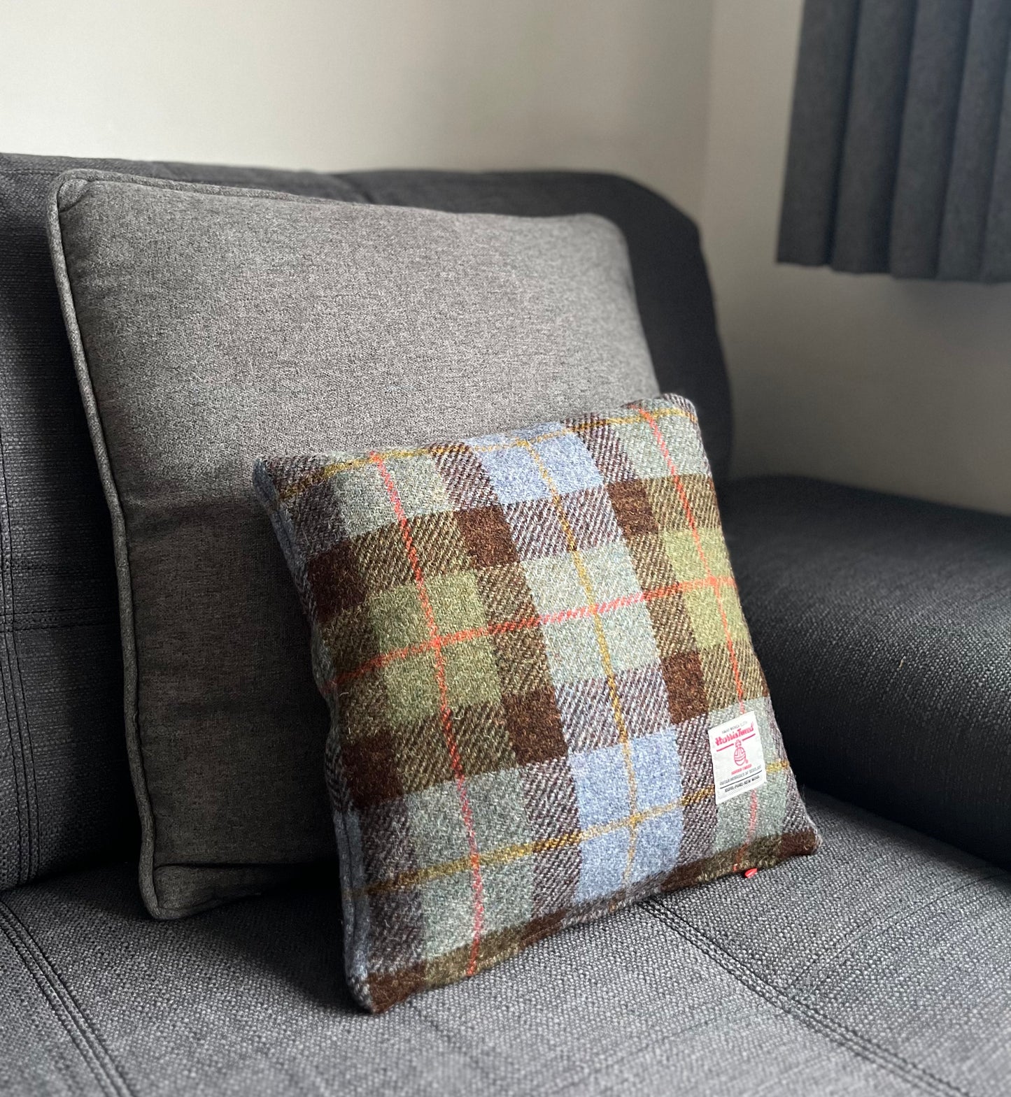 Harris Tweed cushion cover - 30+ colours