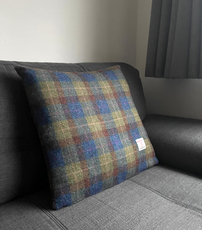 Harris Tweed cushion cover - 30+ colours