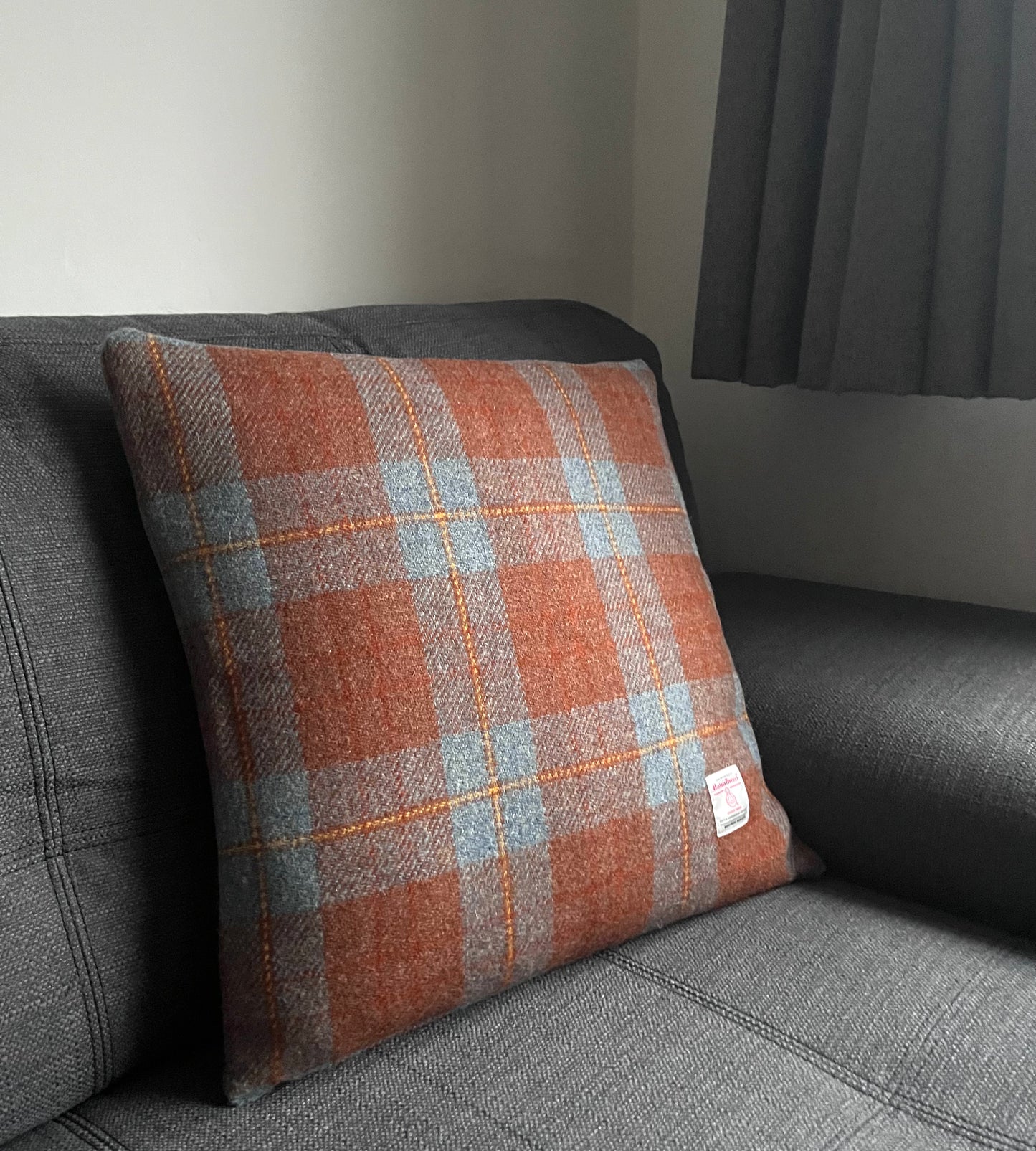 Harris Tweed cushion cover - 30+ colours