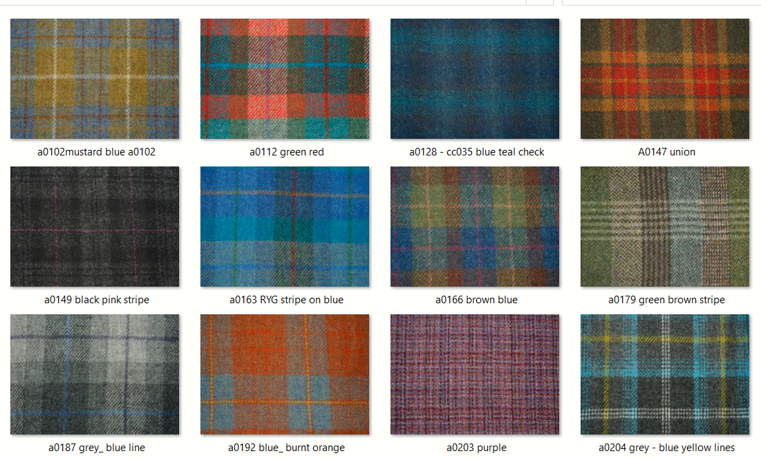 Harris Tweed cushion cover - 30+ colours