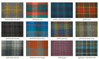 Harris Tweed cushion cover - 30+ colours