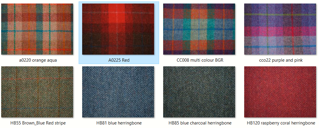 Harris Tweed cushion cover - 30+ colours