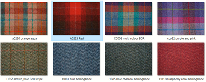 Harris Tweed cushion cover - 30+ colours
